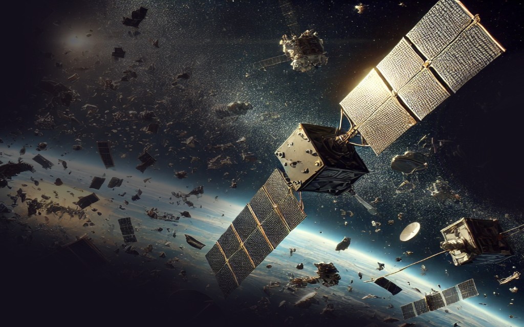 Satellite IoT constellation Space Debris in LEO