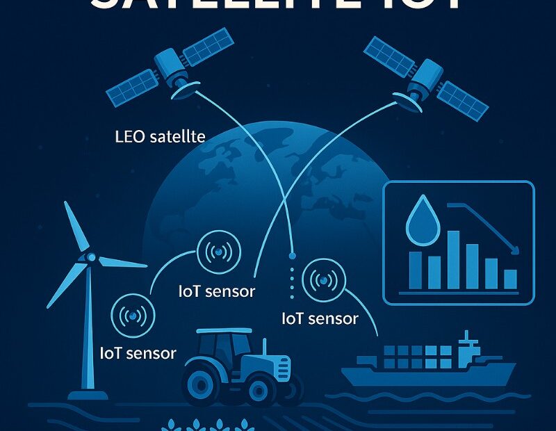 Satellite LEO infographic
