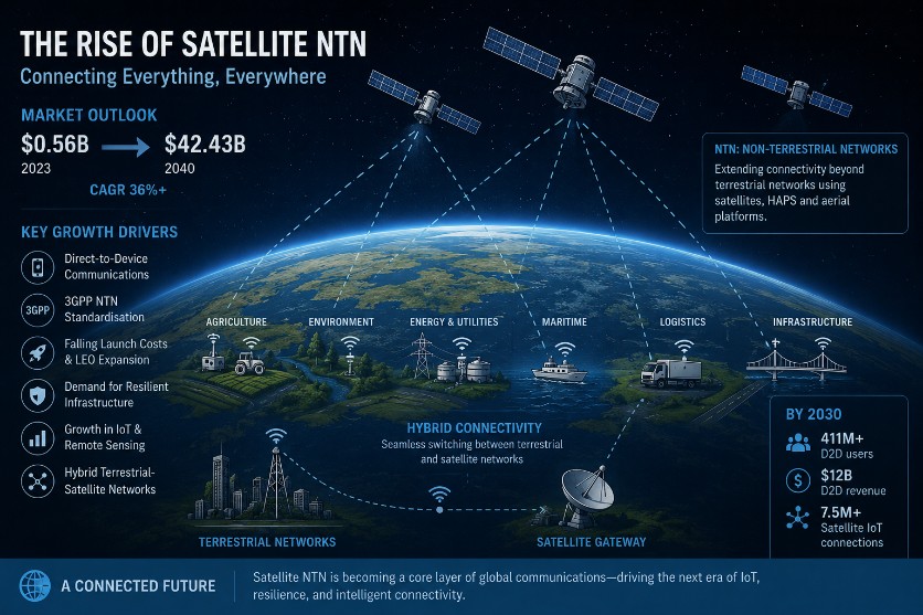The rise of Satellite NTN