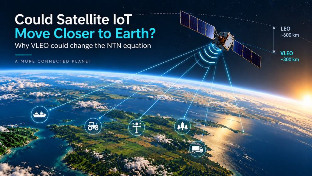 Could Satellite IoT Move Closer to Earth?