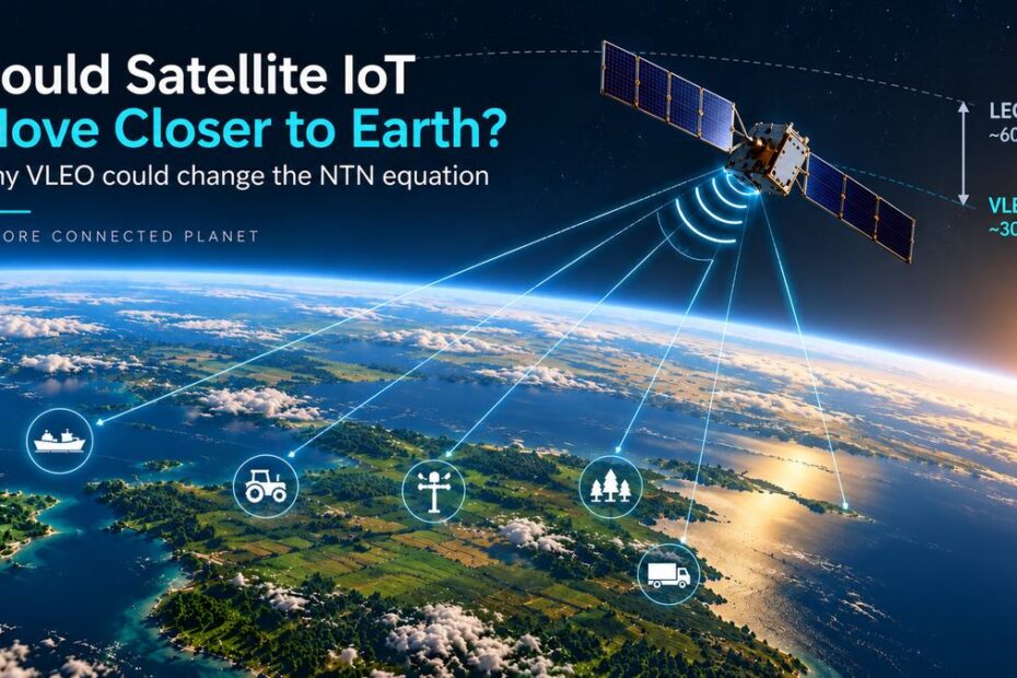 Could Satellite IoT Move Closer to Earth?